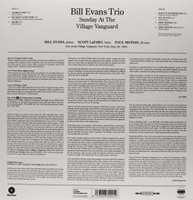 Load image into Gallery viewer, Bill Evans Trio - Sunday At The Village Vanguard