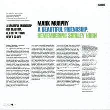 Load image into Gallery viewer, Mark Murphy - A Beautiful Friendship