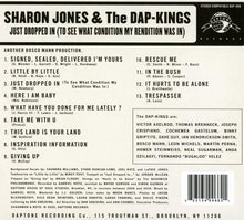 Load image into Gallery viewer, Sharon Jones & the Dap-Kings - Just Dropped in to See What Condition my Rendition Was In