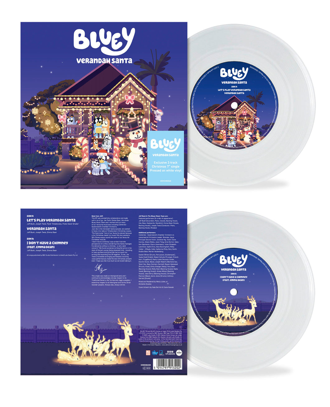 Bluey - Verandah Santa