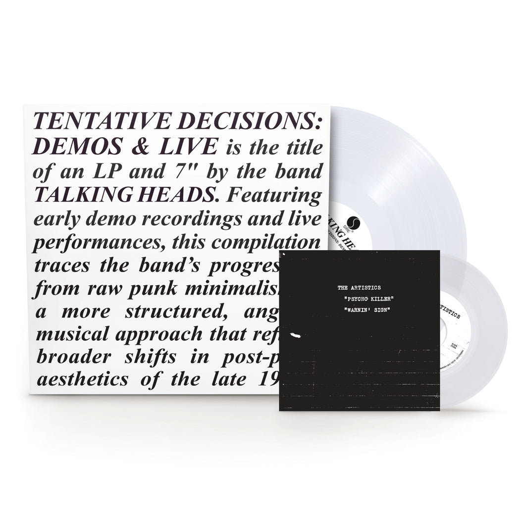 Talking Heads - Tentative Decisions : 1974-1976