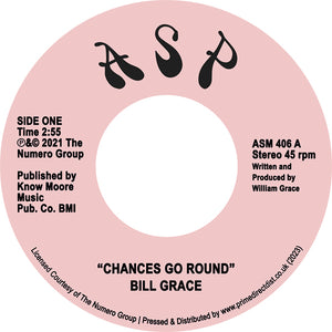 Bill Grace  Chances Go Round / Lonely