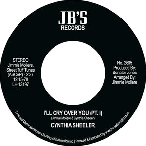 Cynthia Sheeler  I'll Cry Over You Pt 1 / I'll Cry Over You Pt 1