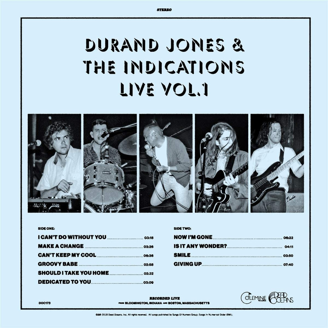 Durand Jones and The Indications - Live Vol.1