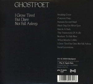 Ghostpoet - I Grow Tired But Dare Not Fall Asleep