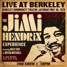 Load image into Gallery viewer, Jimi Hendrix Live At Berkeley
